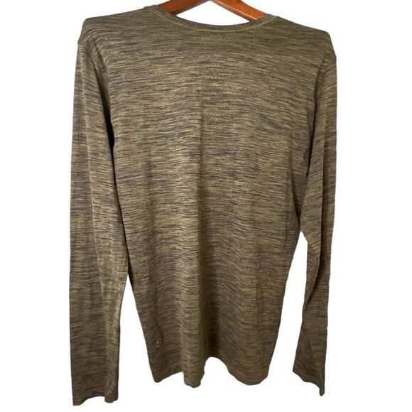 Lululemon Men's Green Time To Get Dirty Get Outside Activewear Top Size L - Picture 2 of 7